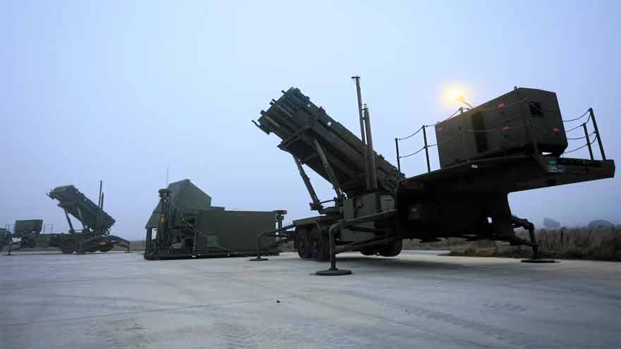 Patriot air defence system during Ukraine’s ongoing war with Russia.