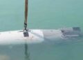 US Dive-LD autonomous underwater drone reportedly captured near the Strait of Hormuz.