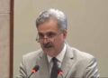 CJP Yahya Afridi addressing a conference on Pakistan’s district judiciary in Islamabad