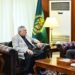 Ishaq Dar meeting Ambassador-designate Ali Asad Gilani to discuss Pakistan-China relations.