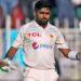 Pakistan Test captain Babar Azam during a cricket match