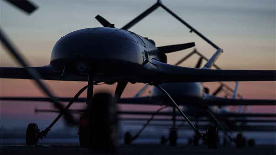 Smoke rises after a reported Ukrainian drone attack on Moscow during Russia’s parliamentary elections.