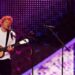 Ed Sheeran performs at Lincoln Financial Field in Philadelphia amid controversy over Macklemore’s tour removal.
