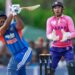 India cricket team celebrates two-run win over Japan in T20I