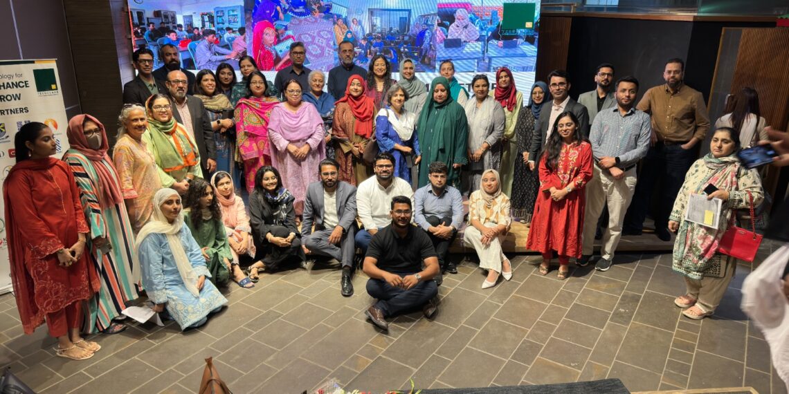 Leading education experts and professionals take part in a panel discussion