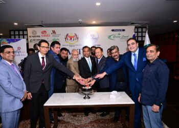 ests attending the Taste of Malaysia cultural event at Karachi Marriott Hotel