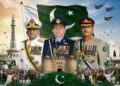 Participants attending a Defence of Pakistan rally in Karachi on Defence Day