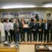 FBR Member Inland Revenue Zubair Bilal speaks to small traders during an Aasan Tax Return awareness session in Karachi.
