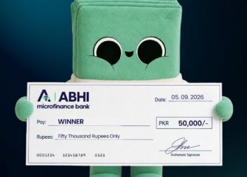 ABHI Microfinance Bank Pakistan’s Got Talent prediction activity offering a PKR 50,000 prize