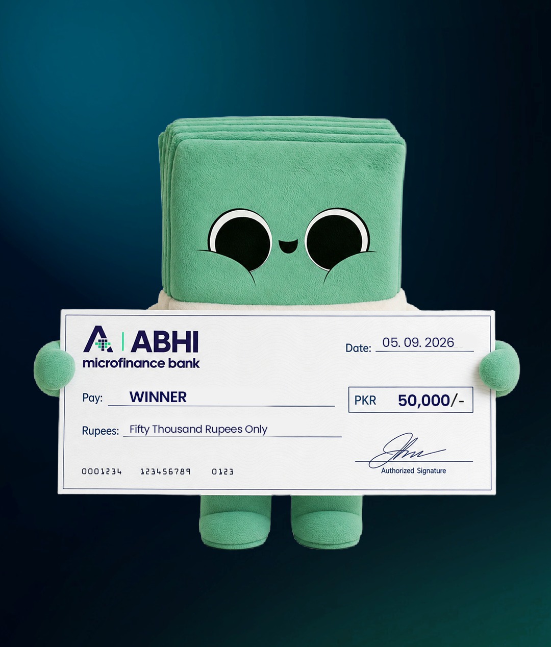 ABHI Microfinance Bank Pakistan’s Got Talent prediction activity offering a PKR 50,000 prize