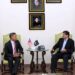 Sindh Chief Minister Syed Murad Ali Shah meeting Malaysia’s new Consul General in Karachi