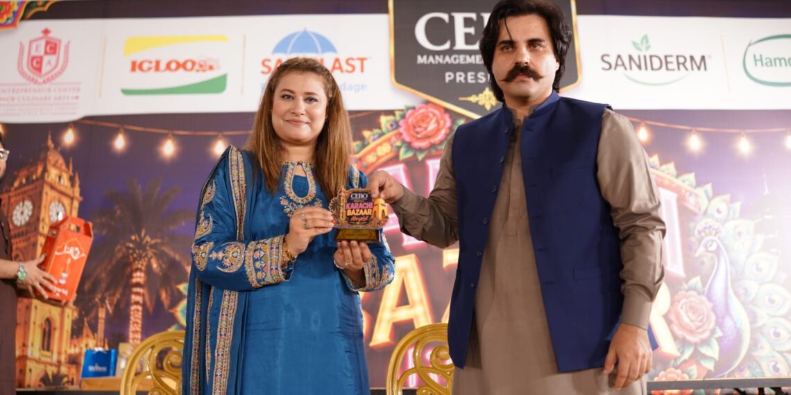 Entrepreneurs and visitors attend Karachi Bazar celebrating culture, cuisine, creativity and entrepreneurship.