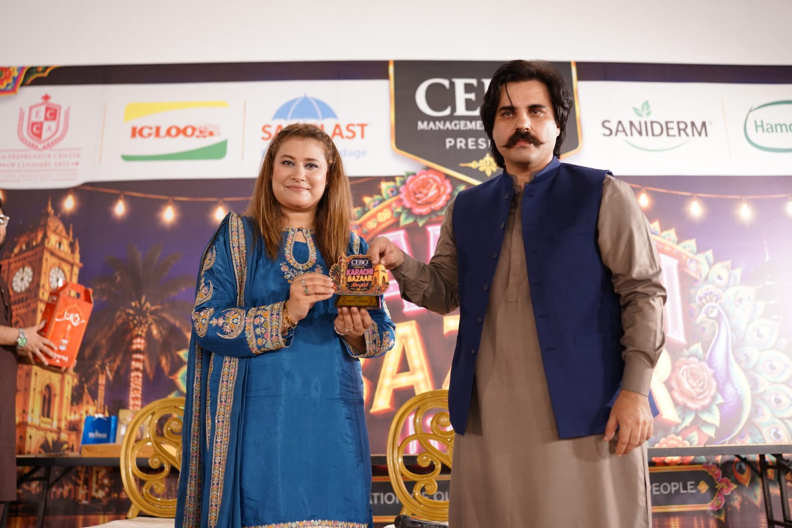 Entrepreneurs and visitors attend Karachi Bazar celebrating culture, cuisine, creativity and entrepreneurship.