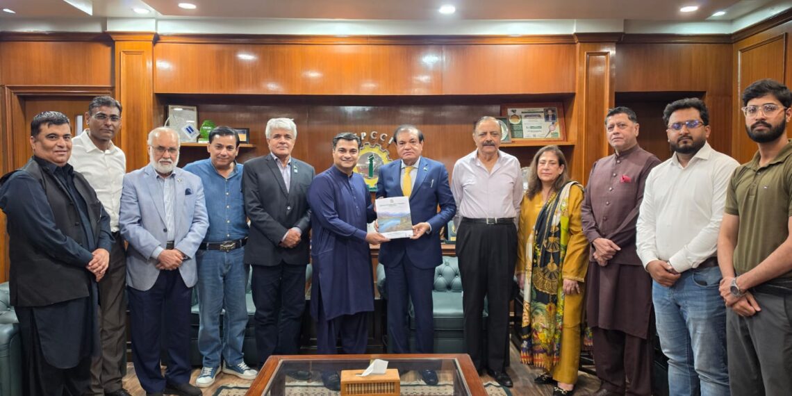 FPCCI Corporate Relations and Communication Committee meeting at Federation House Karachi.