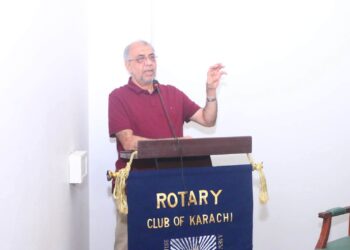 Rotary Club of Karachi Centennial hosts business leaders and policymakers for a dialogue on Karachi’s administrative future.