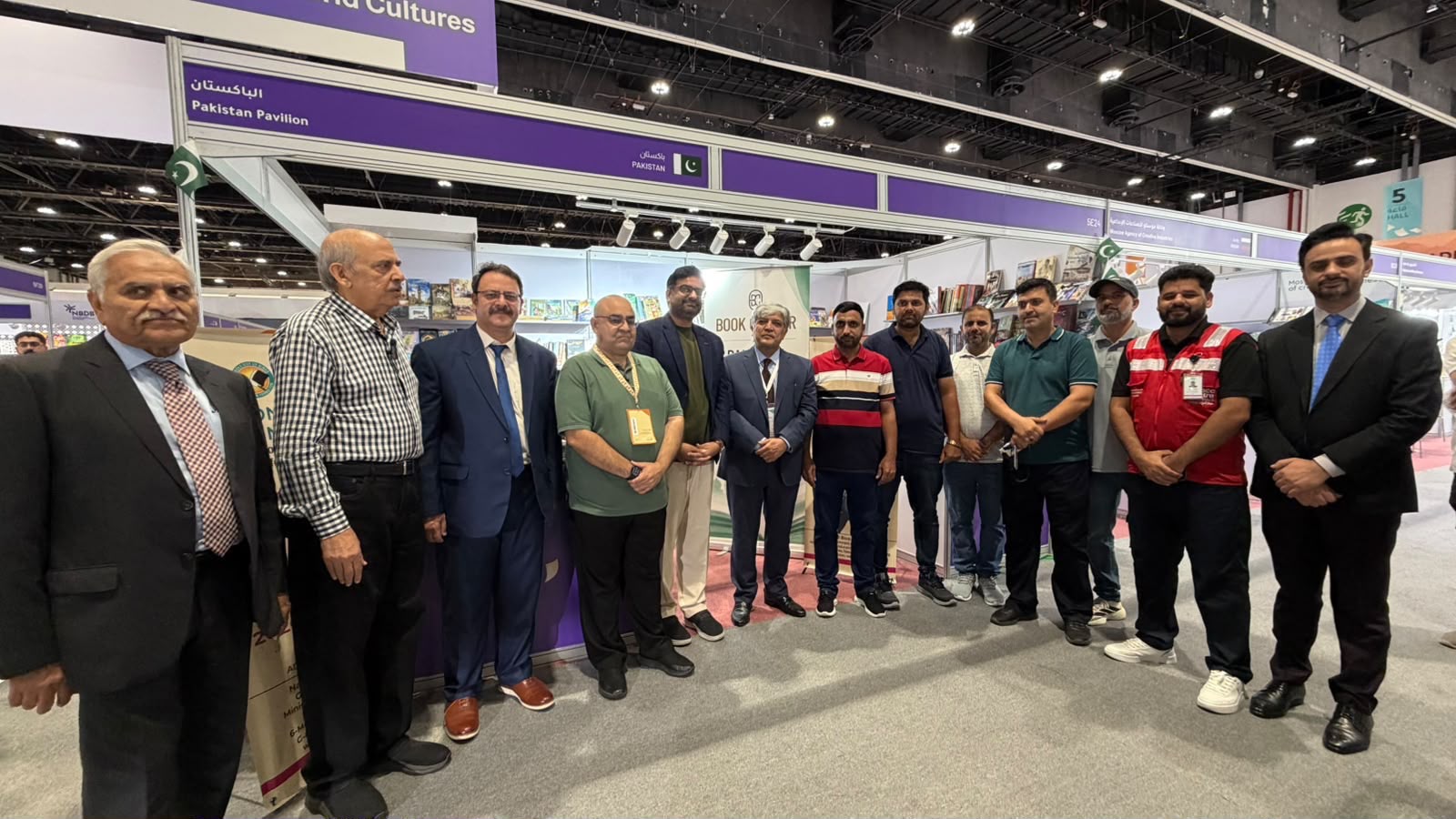 Ambassador Shafqat Ali Khan inaugurates Pakistan Pavilion at the Abu Dhabi International Book Fair 2026.