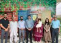 Khurram Jaffrani meets residents during his visit to Aaghosh Homes in Karachi.