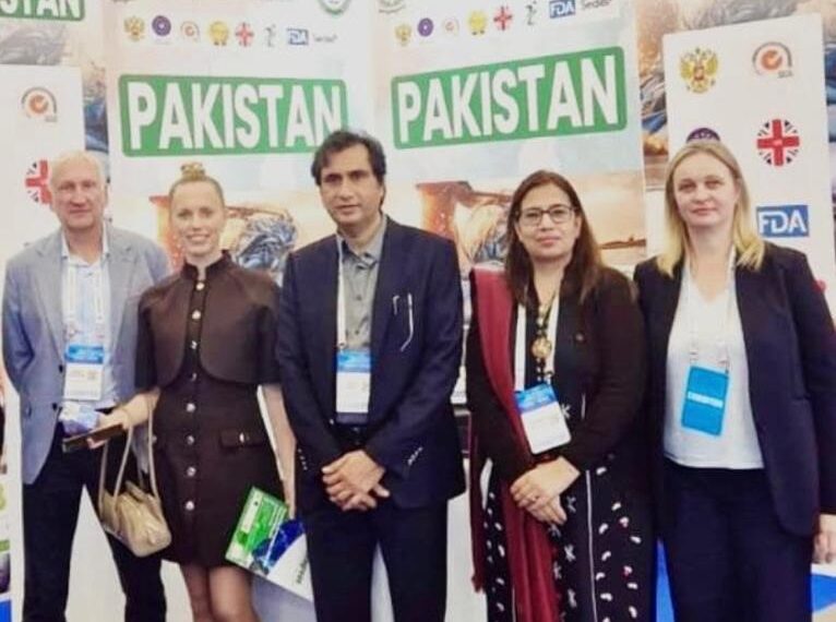 Pakistani seafood exporters meet Russian buyers at a St Petersburg exhibition.
