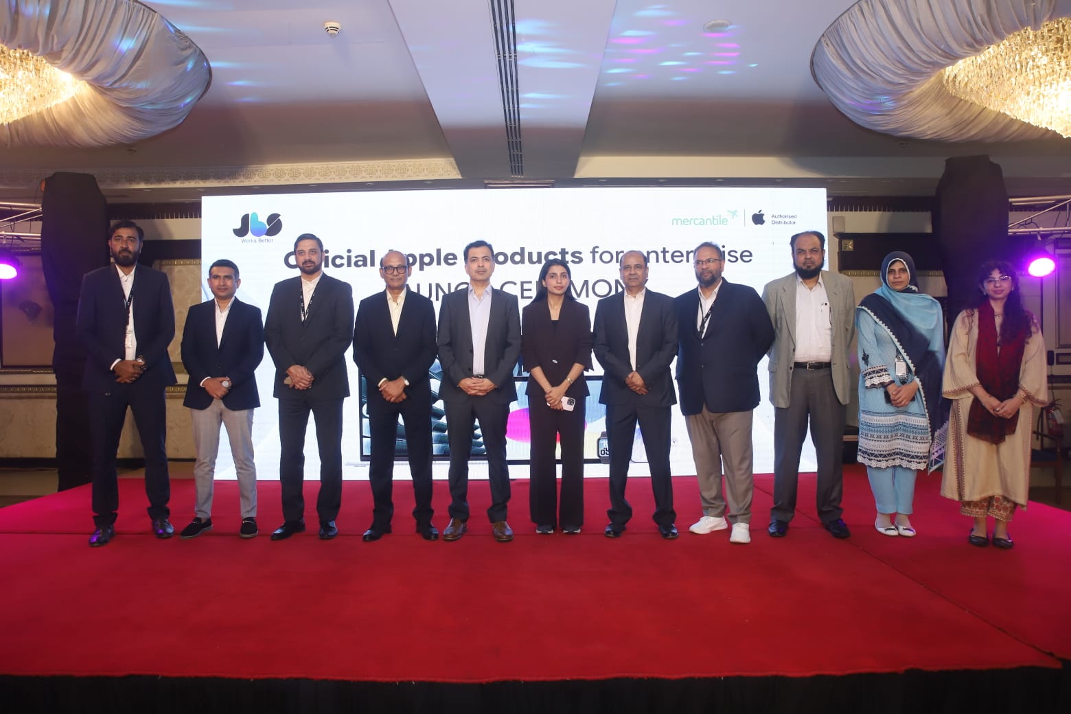 JBS and Mercantile partnership to provide Apple enterprise products and services in Pakistan