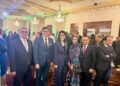 Muhammad Saeed Sheikh at the Saudi National Day celebration in Houston.