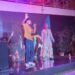 French freestyle rappers Lobo EL and Cotchei performing rap-impro in Karachi.