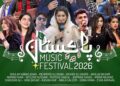 Singers perform at Pakistan Music Festival 2026 at Arts Council of Pakistan Karachi.