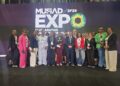 Pakistani business delegation members at MÜSİAD EXPO and IBF Conference in Istanbul