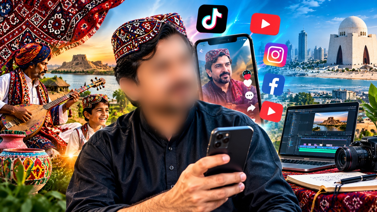 Digital representation of Sindhi culture, language and traditions through social media