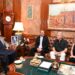 Sindh Governor Nehal Hashmi meeting Austrian Honorary Consul General Dr. Hussain Islam at Governor House Karachi