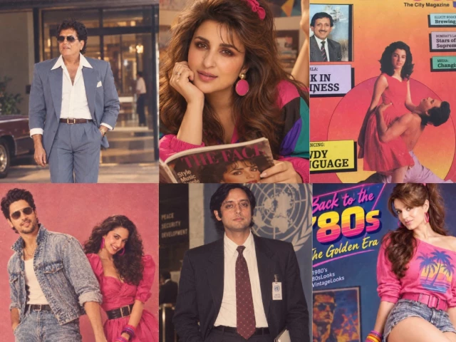 Bollywood celebrities join the viral 80s AI trend with retro-inspired photographs.