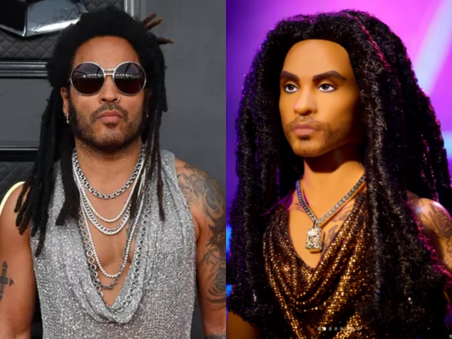 Lenny Kravitz Kenbassador collectible doll released by Mattel.