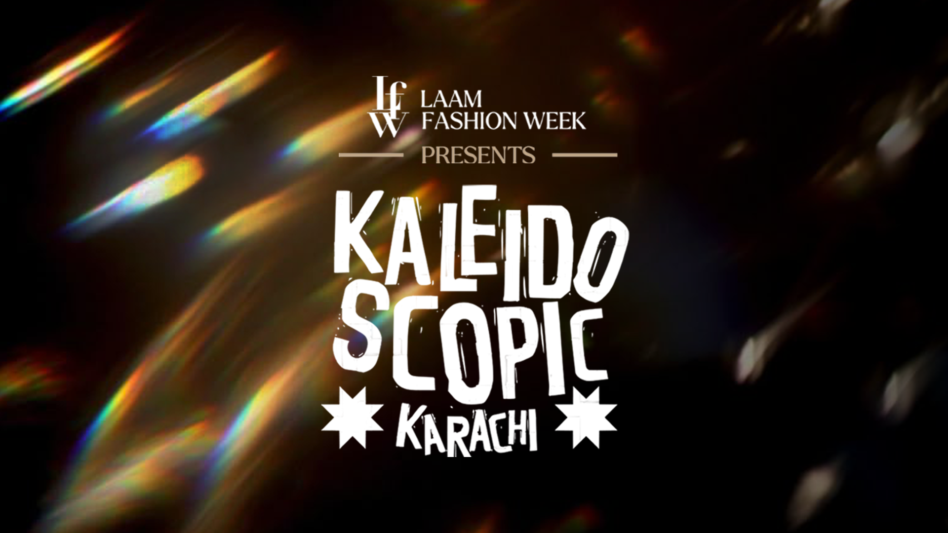 Fashion Week Kaleidoscopic Karachi showcase at Nusserwanjee Building IVS