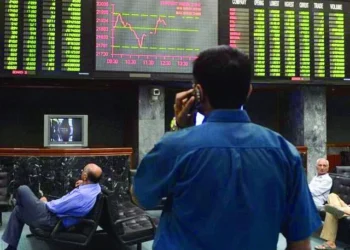KSE-100 Index Pakistan Stock Exchange trading