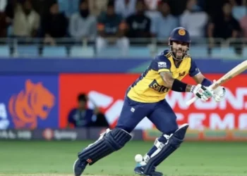 Sri Lanka captain Kusal Mendis during an international cricket match