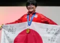 Yuki Kurihara wins gold in Puyo Puyo Champions at the Asian Games.