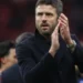 Michael Carrick during Manchester United preparations for the Manchester derby against Manchester City.
