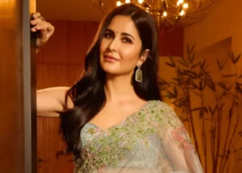 Katrina Kaif performing during her Bollywood dance career.