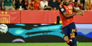 Lamine Yamal scores twice as Spain defeat Croatia in the UEFA Nations League