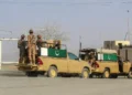 Pakistani security forces conduct a counterterrorism operation in Dera Ismail Khan