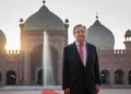 UN Secretary-General António Guterres during a diplomatic engagement with Pakistan.