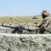 Security forces during counterterrorism operations in Balochistan’s Qila Saifullah district.