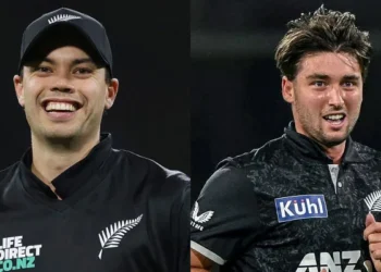 New Zealand cricket players prepare for the upcoming T20I series against India.