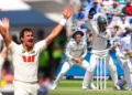 Australia fast bowler Mitchell Starc takes six wickets as South Africa score 329 on the opening day of the first Test at Newlands in Cape Town.
