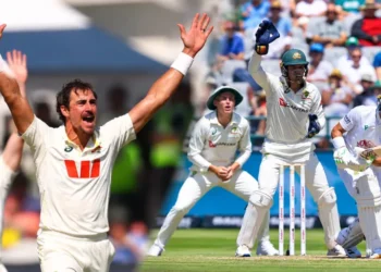 Australia fast bowler Mitchell Starc takes six wickets as South Africa score 329 on the opening day of the first Test at Newlands in Cape Town.