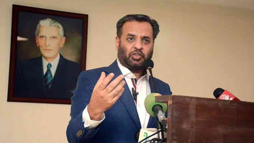Federal Health Minister Mustafa Kamal addressing the media on political and national issues