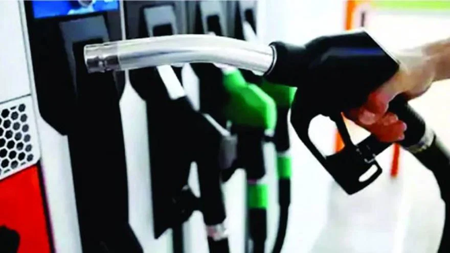 Petrol pump in Pakistan displaying fuel dispensers following the latest petrol and diesel price cuts.
