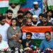 Security barricades in New Delhi ahead of a demonstration over India’s electoral roll revision and demands concerning the chief election commissioner.