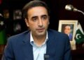 PPP Chairman Bilawal Bhutto Zardari paying tribute to the victims of the Karsaz tragedy.