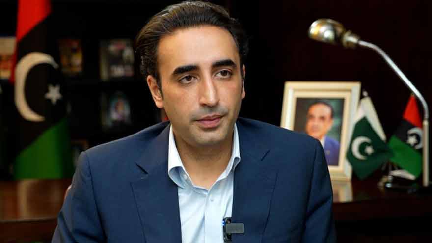PPP Chairman Bilawal Bhutto Zardari paying tribute to the victims of the Karsaz tragedy.