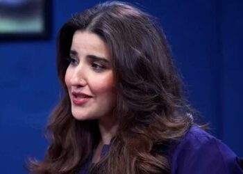 Pakistani actor and filmmaker Hareem Farooq.